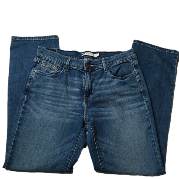 Levi's Denim - 505 Levi’s straight leg, medium wash, size 10 jeans